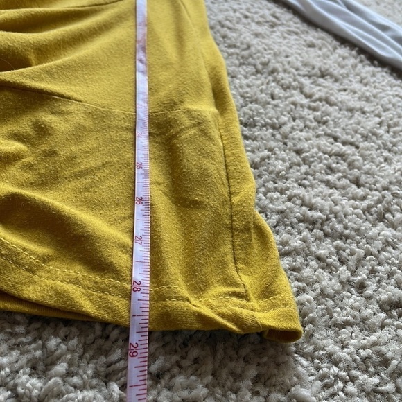 Colorblock knotted long sleeve shirt M - Picture 5 of 8